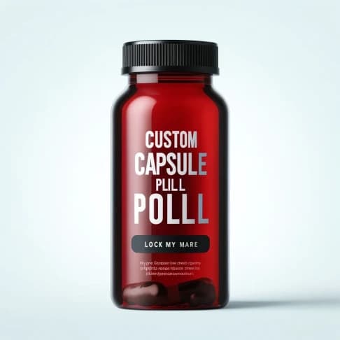 Custom Capsule Pill Bottles 4