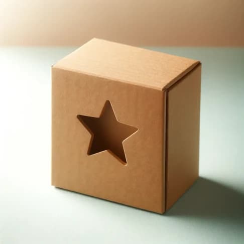 Die Cut Kraft Boxes