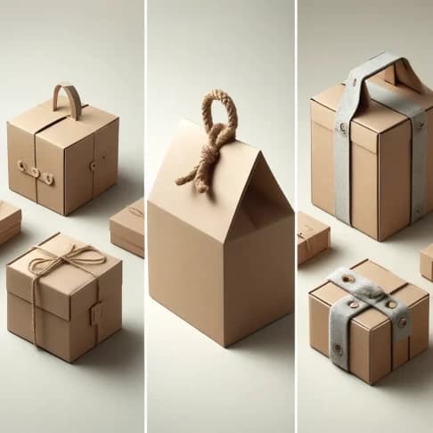 Kraft Boxes with Handle 2
