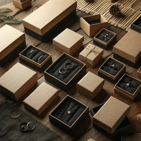 Kraft Jewelry Boxes