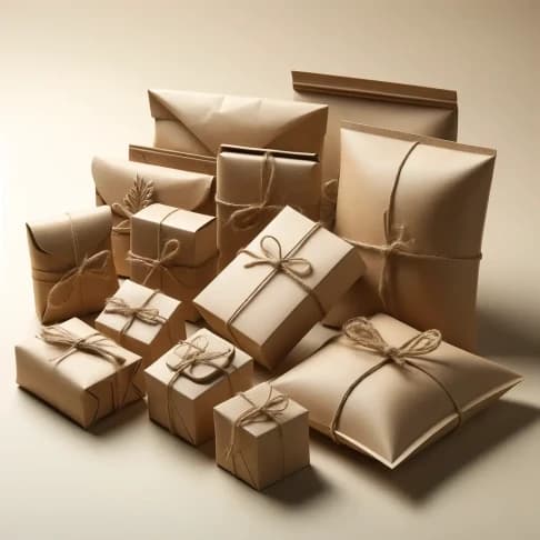 Kraft Pillow Boxes