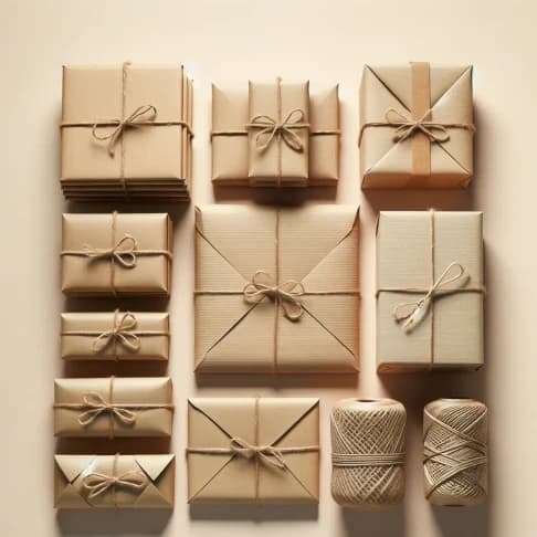 Kraft Pillow Boxes 2
