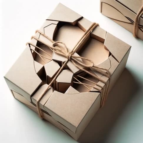 Kraft Pillow Boxes 4