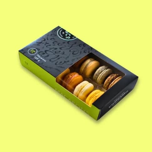 Custom Macron Boxes