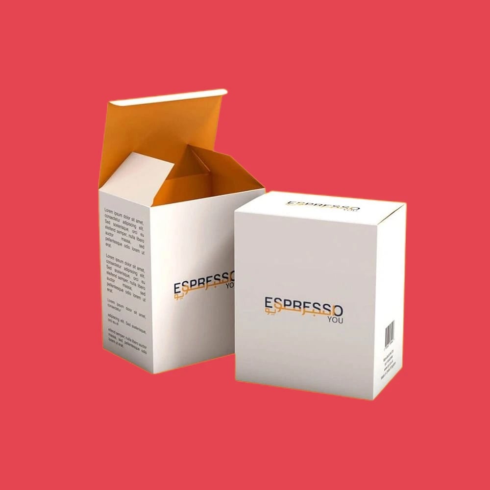 White Reverse Tuck Boxes