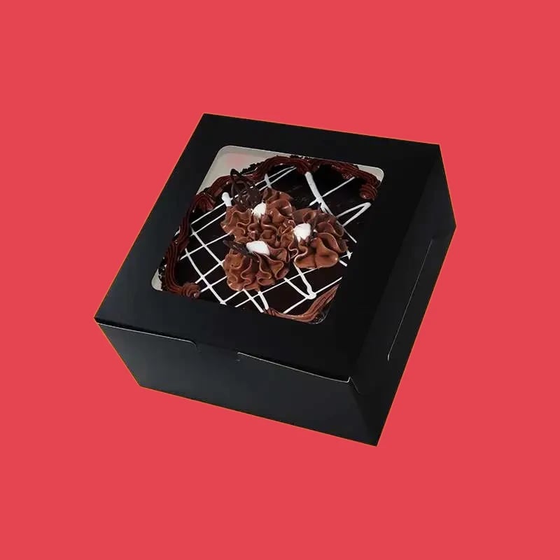 Black Cake Boxes
