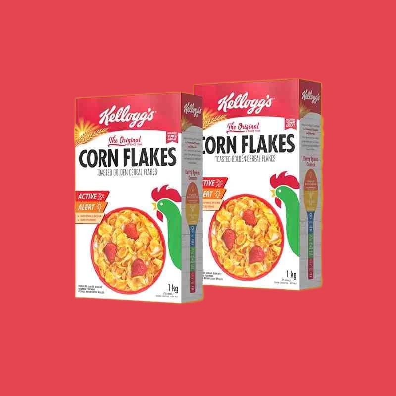 Corn Flakes Cereal Boxes