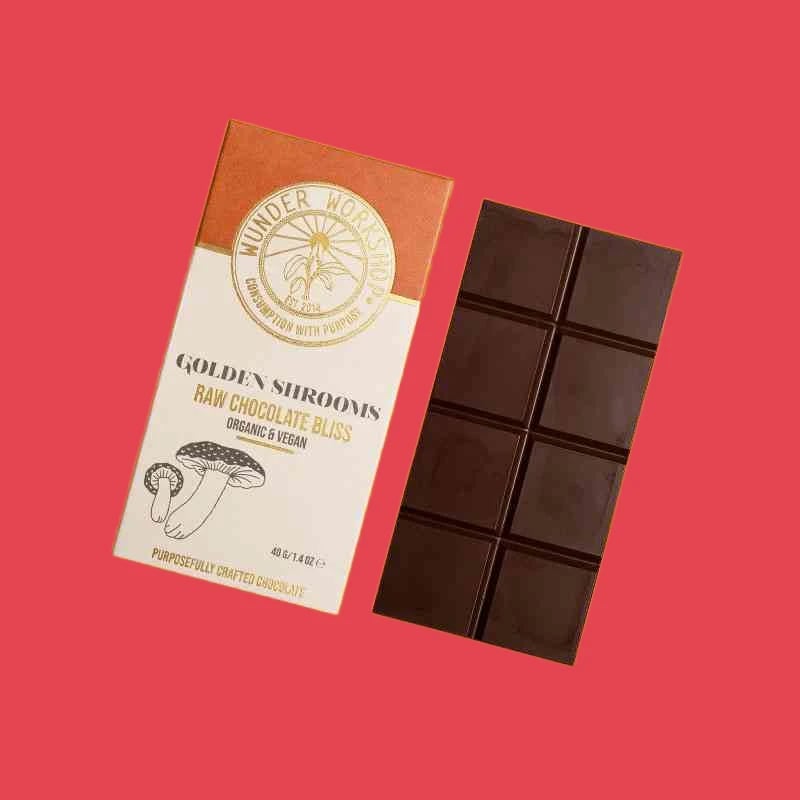 Mushroom Chocolate Bar Packaging