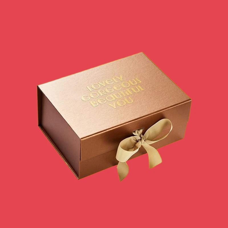 Custom Gold Foil Chocolate Boxes