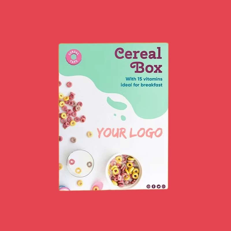 Custom Printed Cereal Boxes With Your Logo