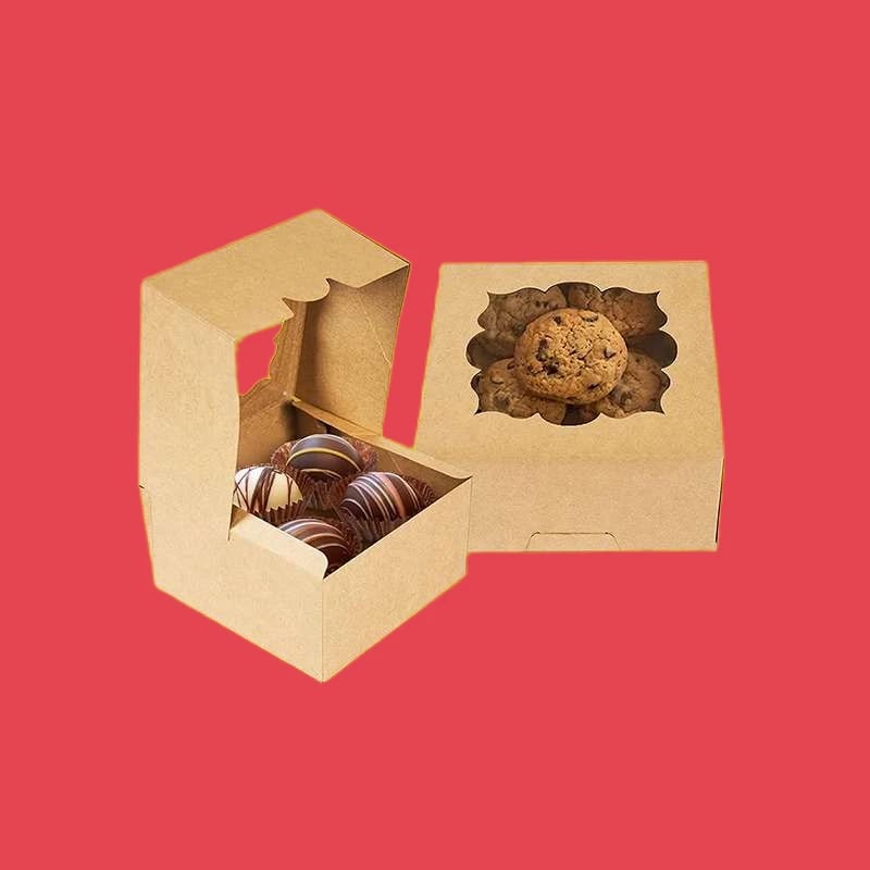 Brown Bakery Boxes