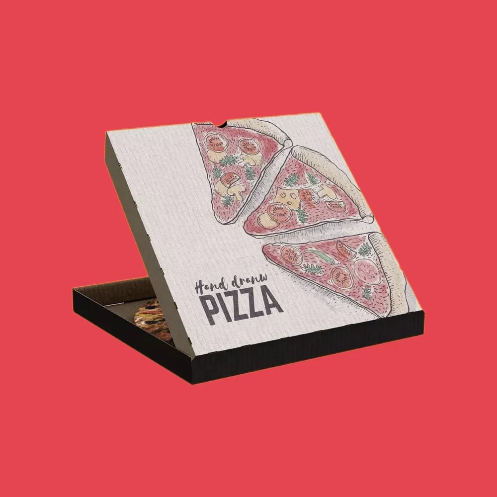 Custom Digital Printed Pizza Boxes