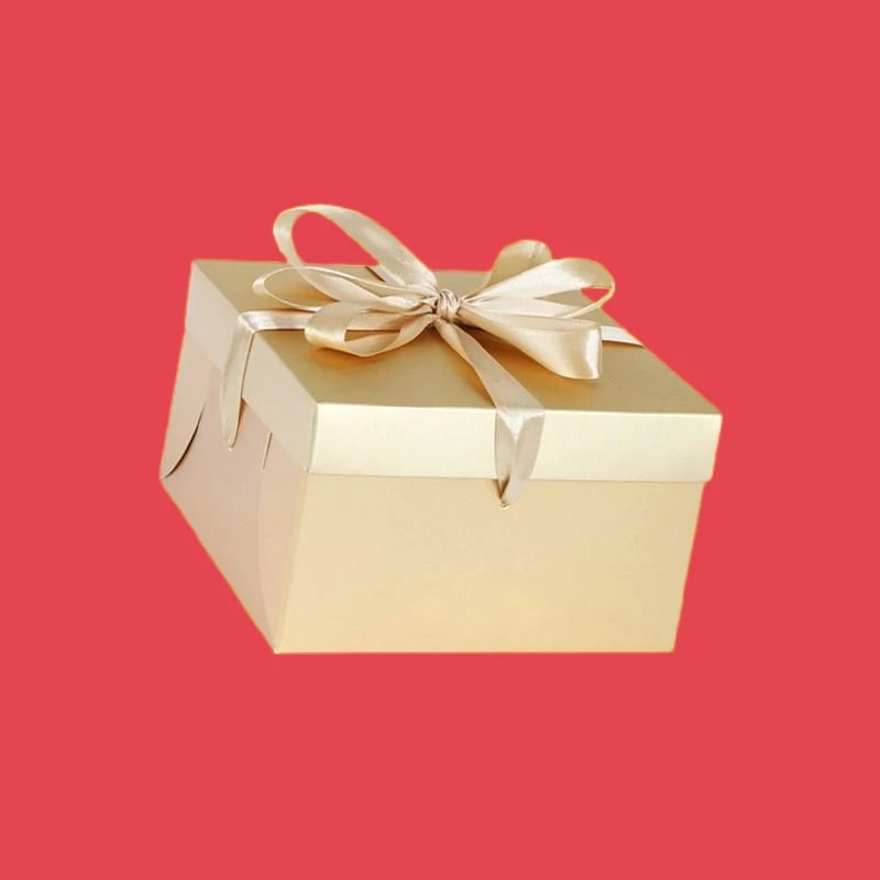 Gold Bakery Boxes