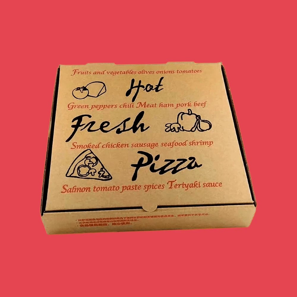 Custom Kraft Pizza Boxes