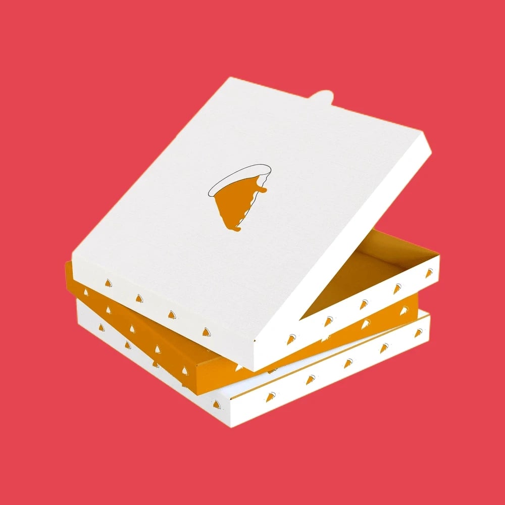 Custom Pizza Boxes with Logo