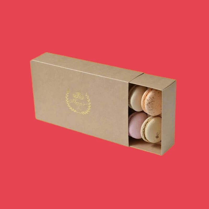 Custom Kraft Macaron Boxes