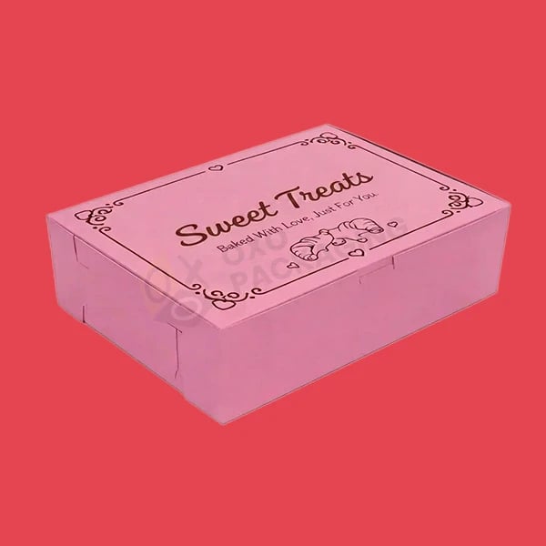 Pink Bakery Boxes