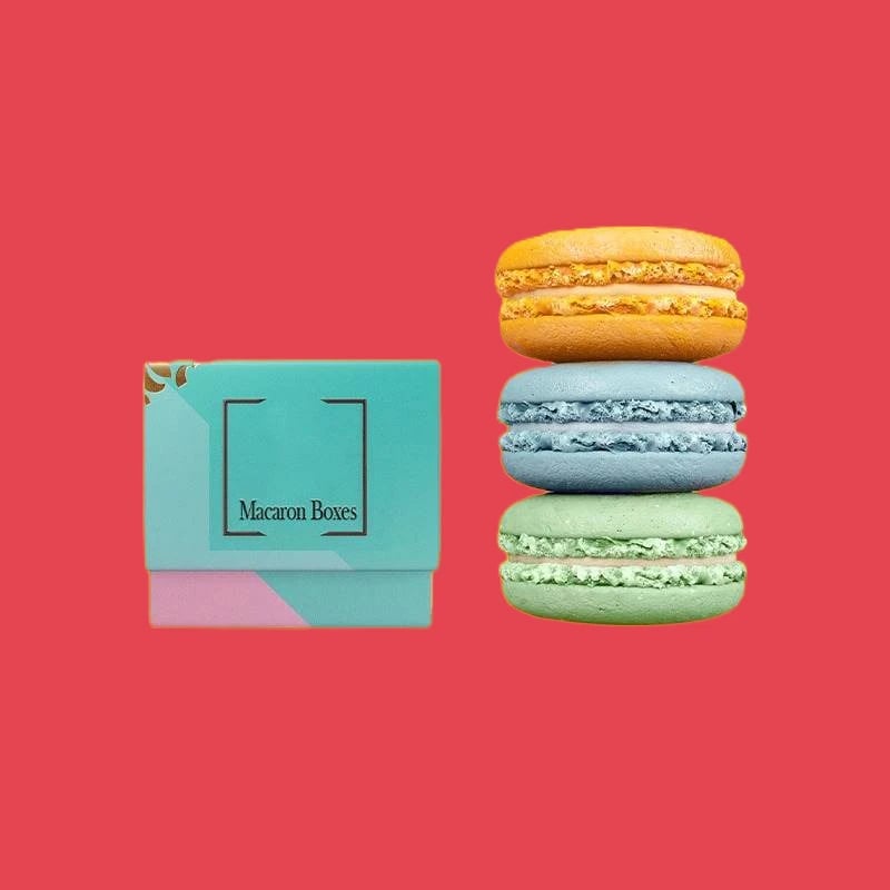 Custom Single Macaron Boxes