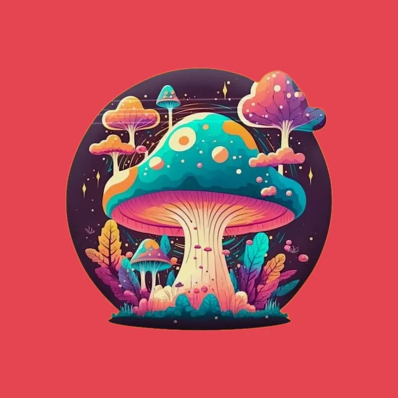 Mushroom Mylar Bags