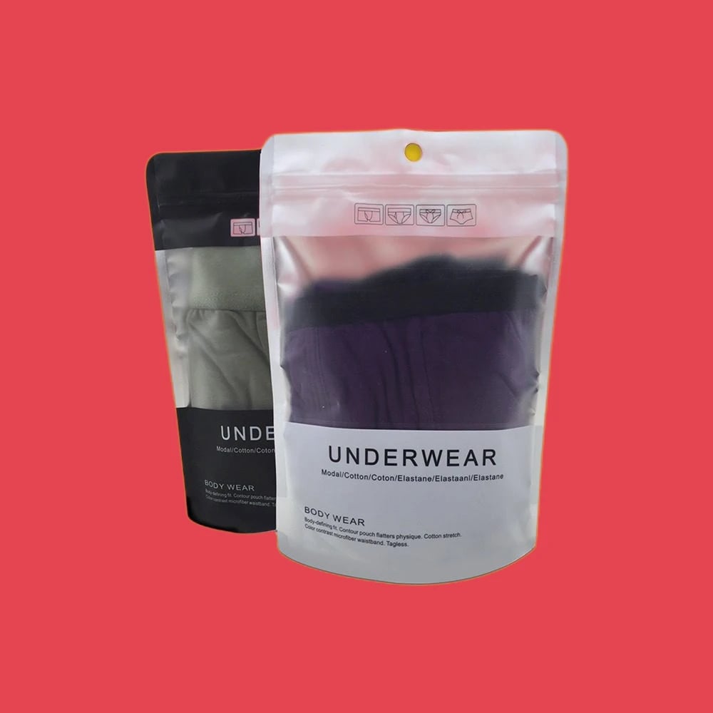 Mylar Pouch Bag with PVC Window