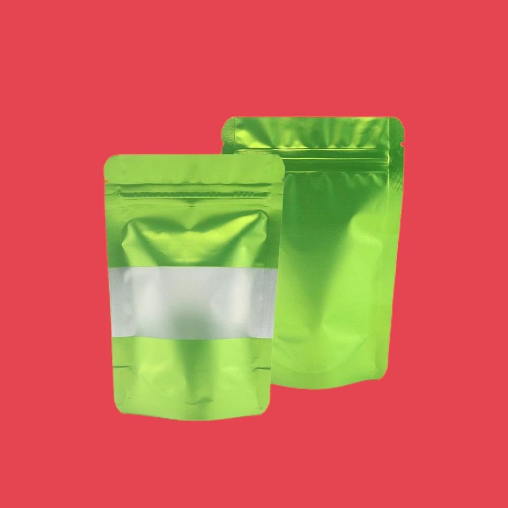 Foil Mylar Pouch Bag For Food with PVC window