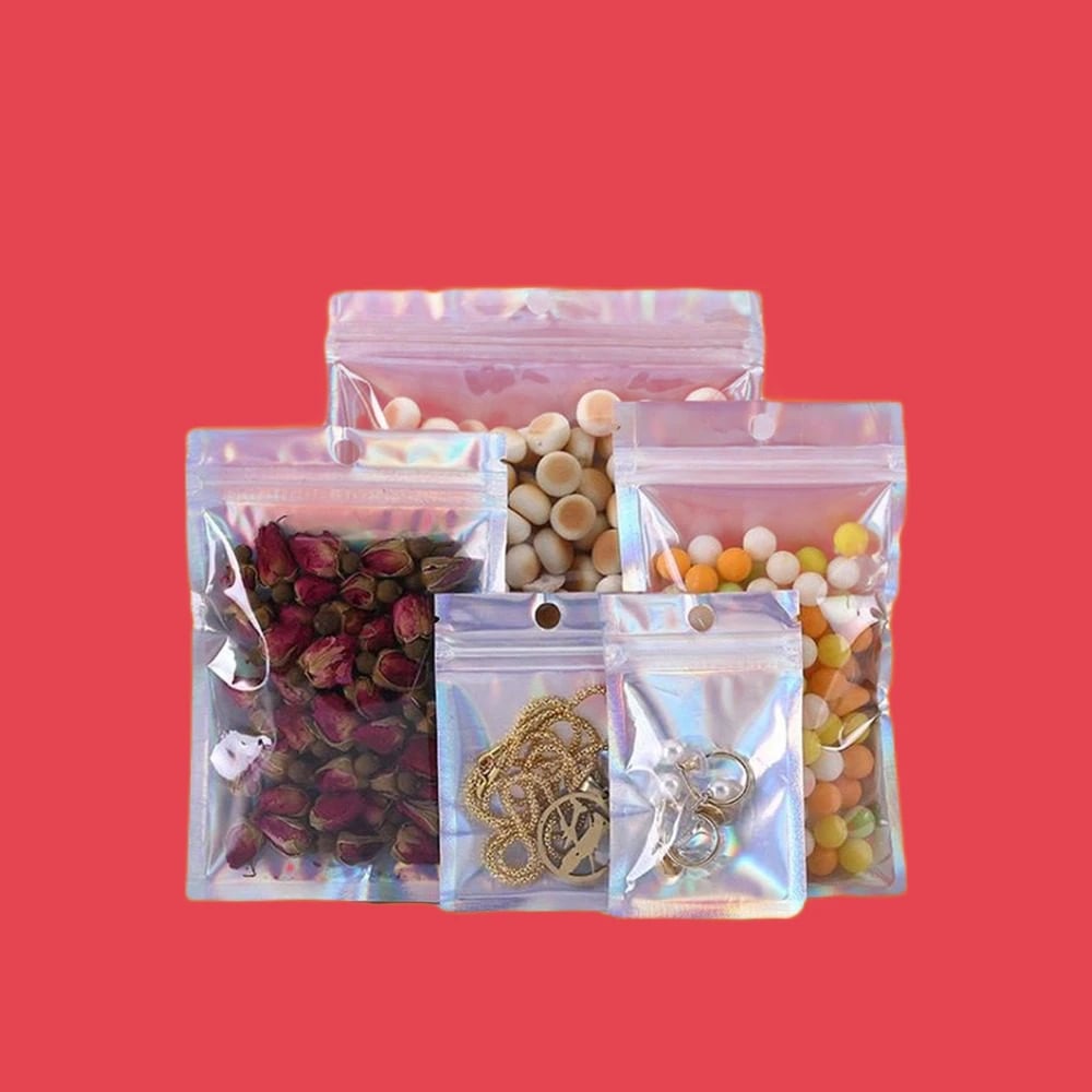 Resealable Zip Lock Foil Mylar Bags