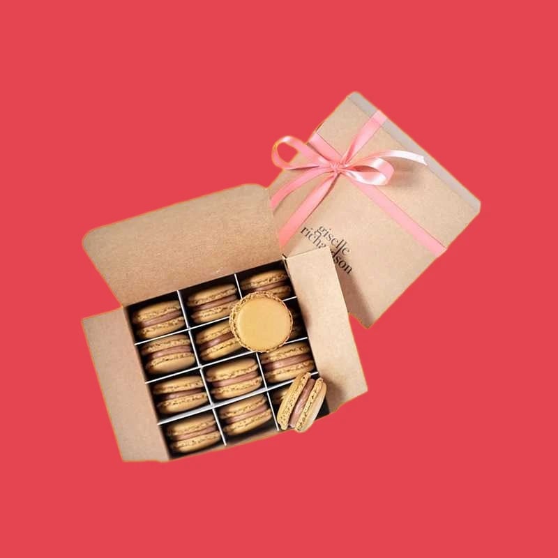 Custom Kraft Biodegradable Macaron Boxes