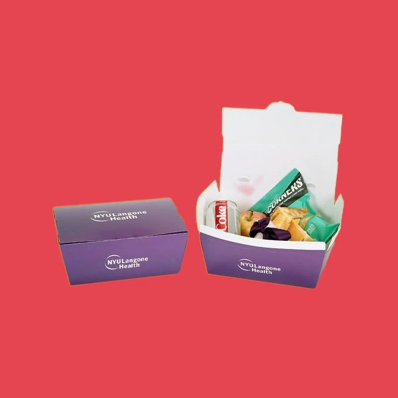 Custom Grease Repellent Takeout Boxes