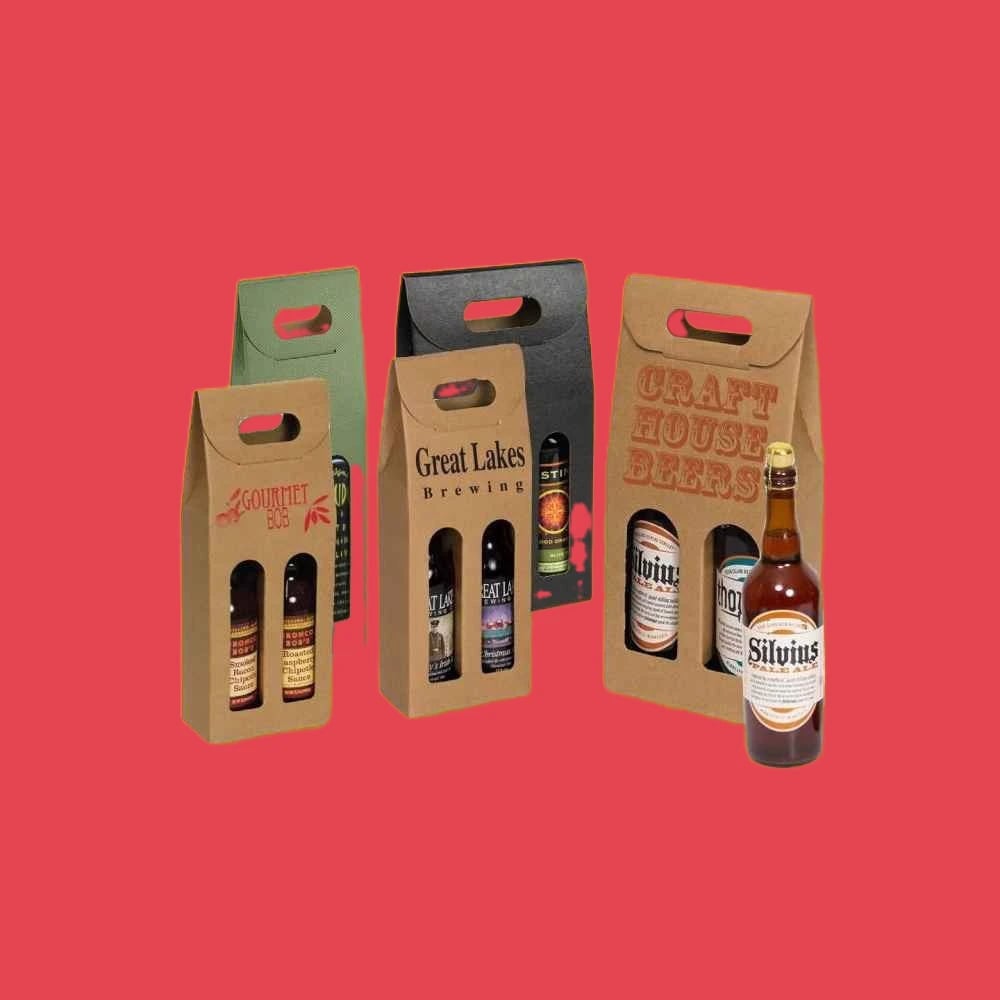 Custom Design Eco Friendly Bottle Neckers and Carriers