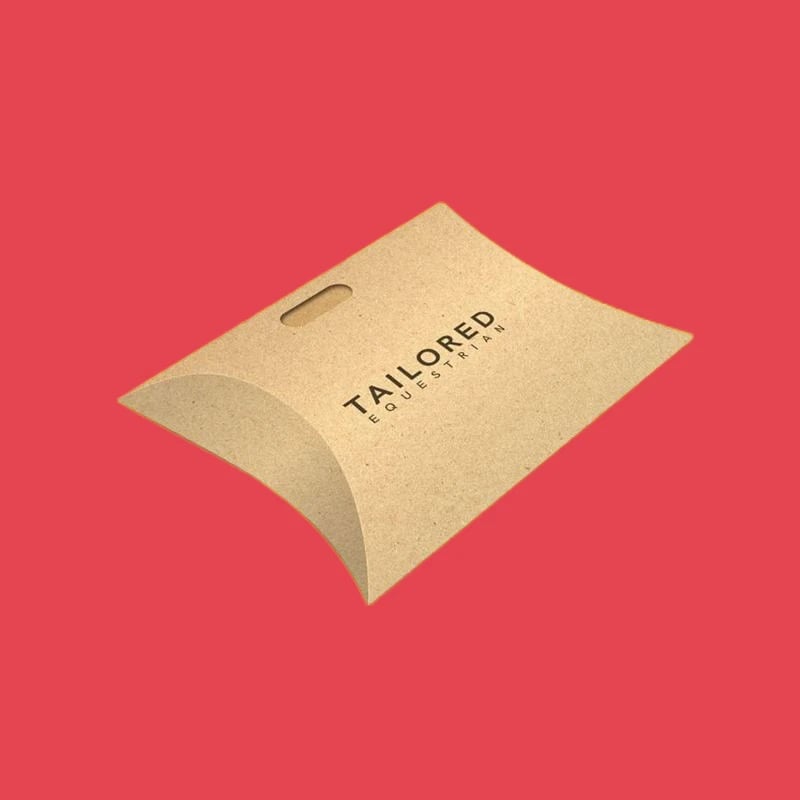 Custom Brown Kraft Pillow Boxes
