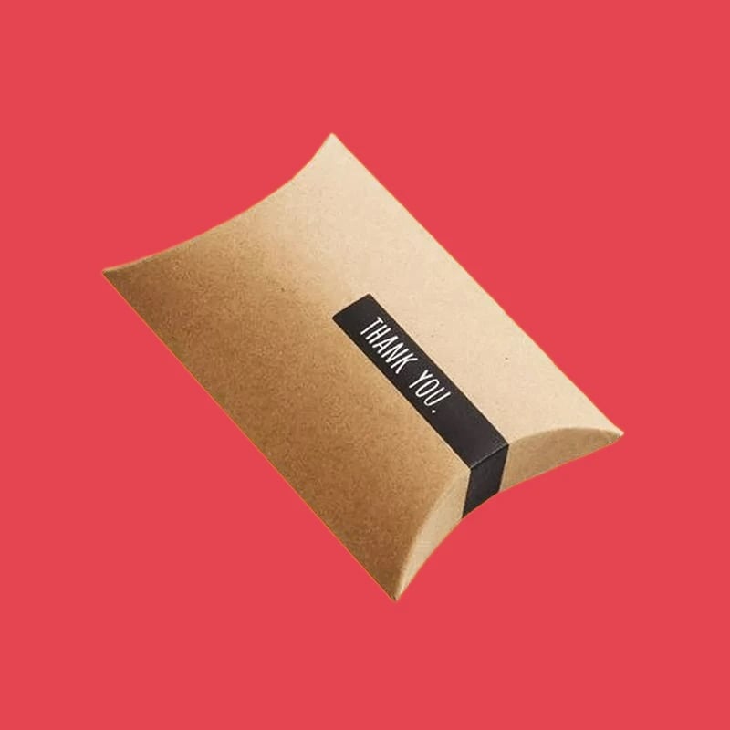 Custom Kraft Pillow Boxes