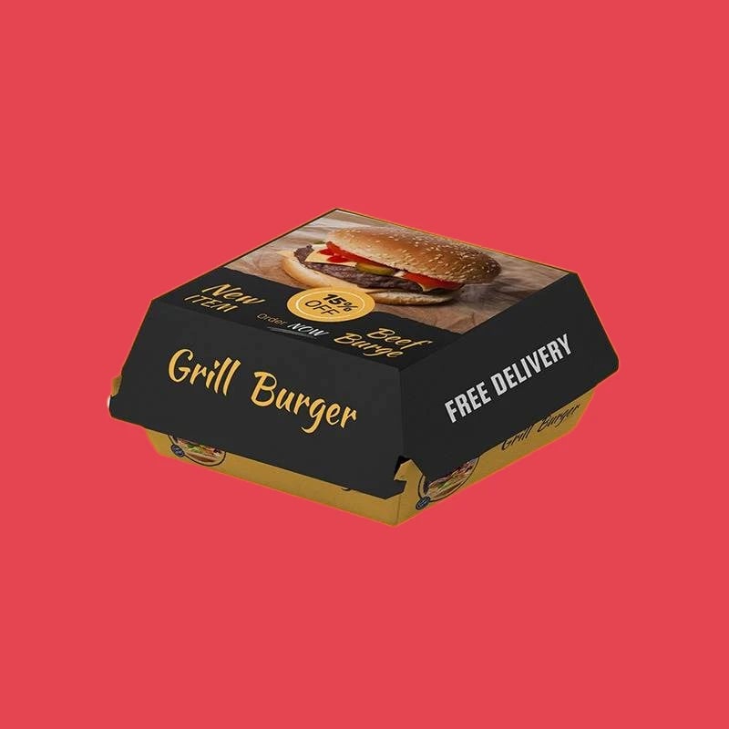 Custom Design Printed Food Boxes