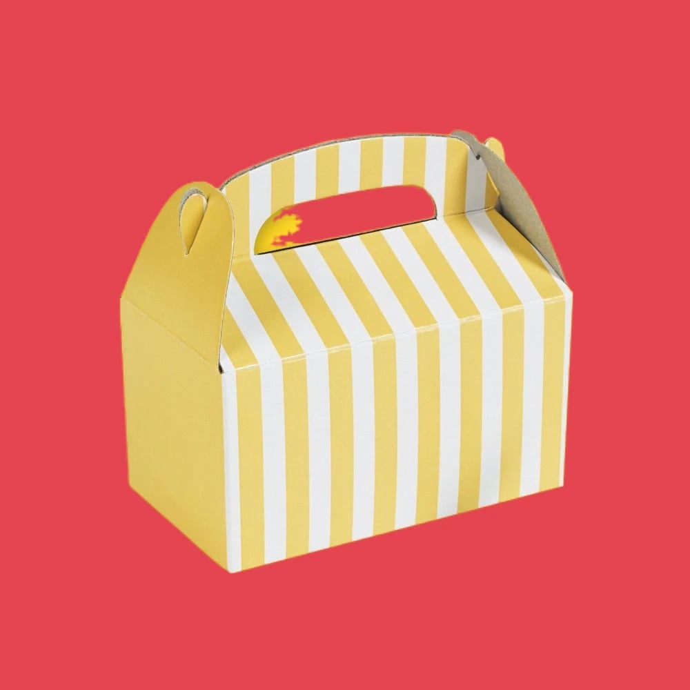 Yellow Gable Boxes