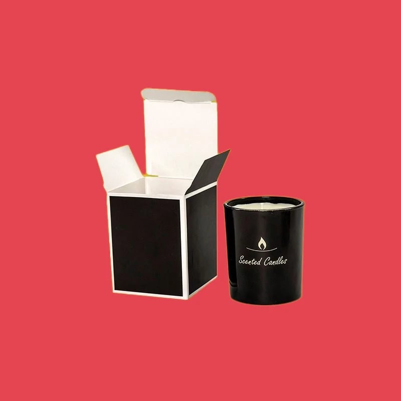 Custom Card Stock Candle Boxes