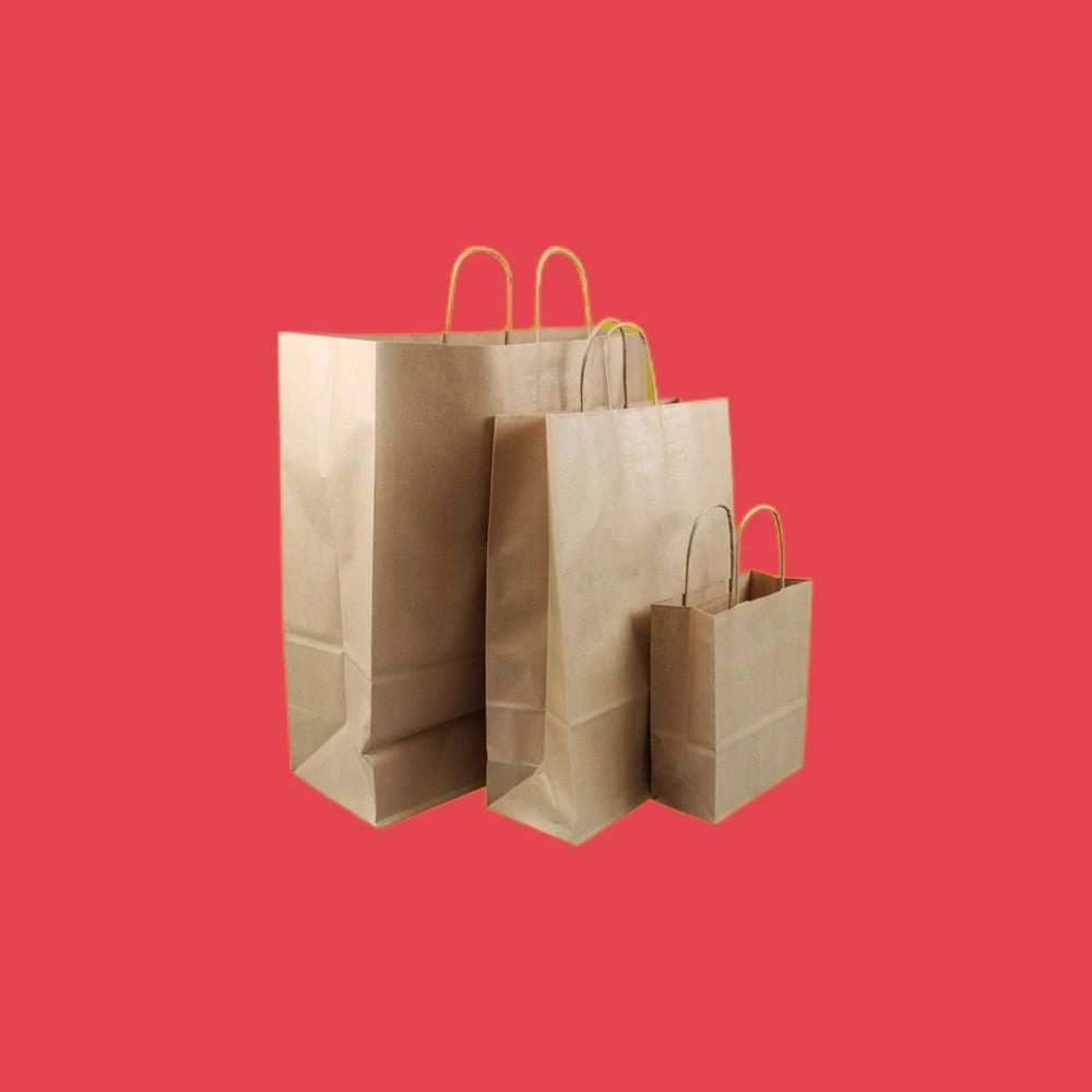Custom Brown Kraft Bag