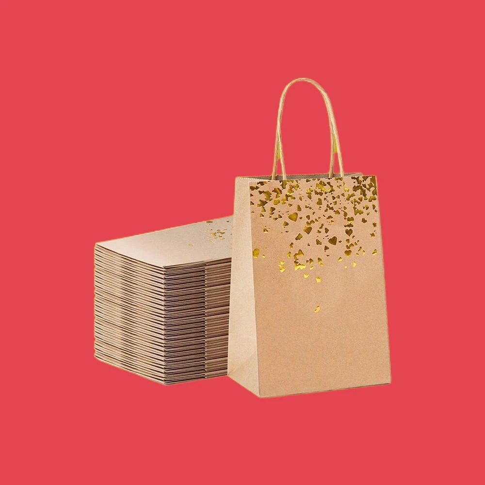 Custom Twisted Handle Card Bags