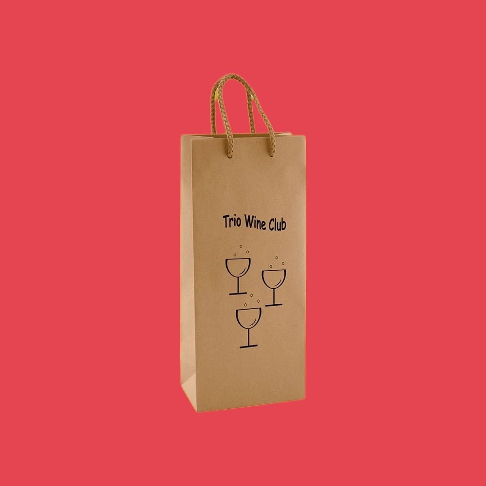 Custom Wine Bottle Bags