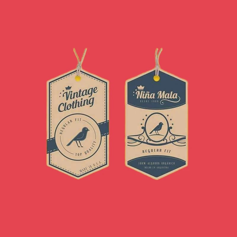 Custom Kraft Eco Friendly Hangtags
