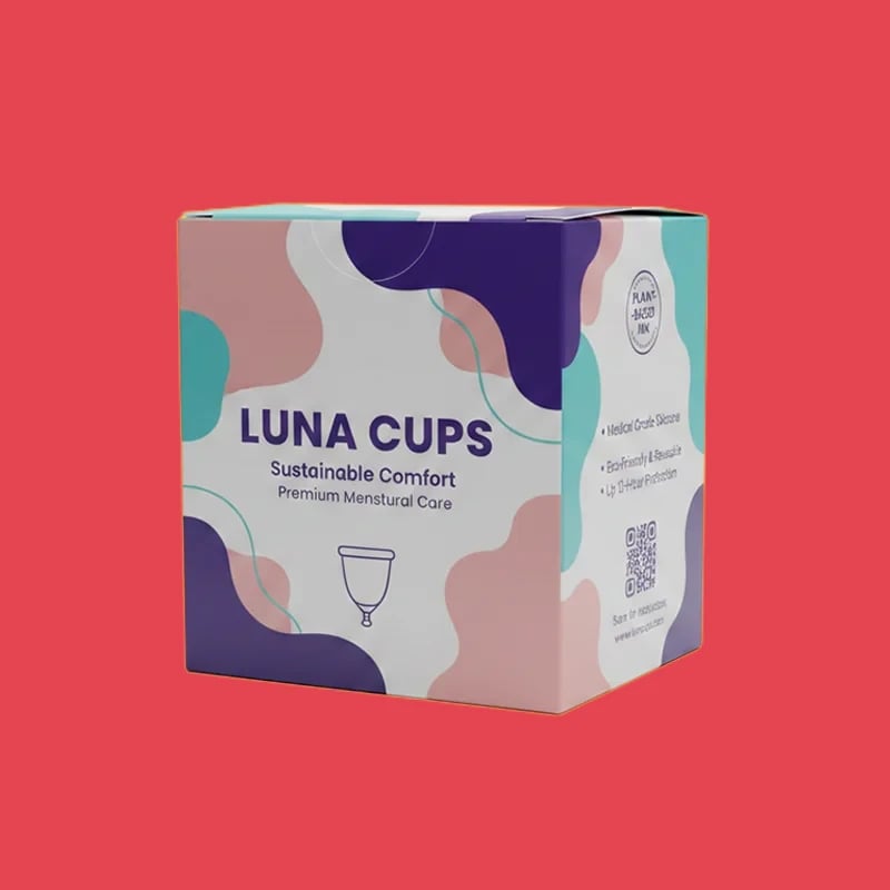 Custom Menstrual Cup Boxes