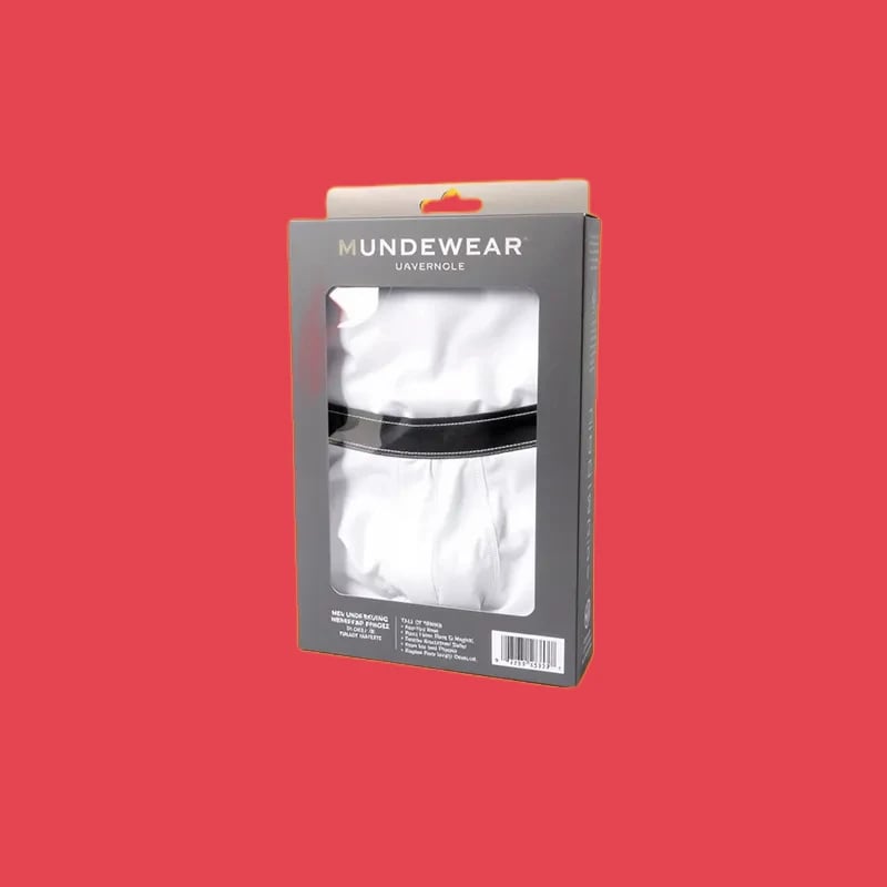 Custom Under Garments Box with PVC Window
