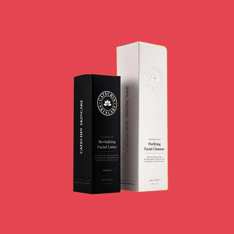 Custom Design Glossy Lotion Boxes