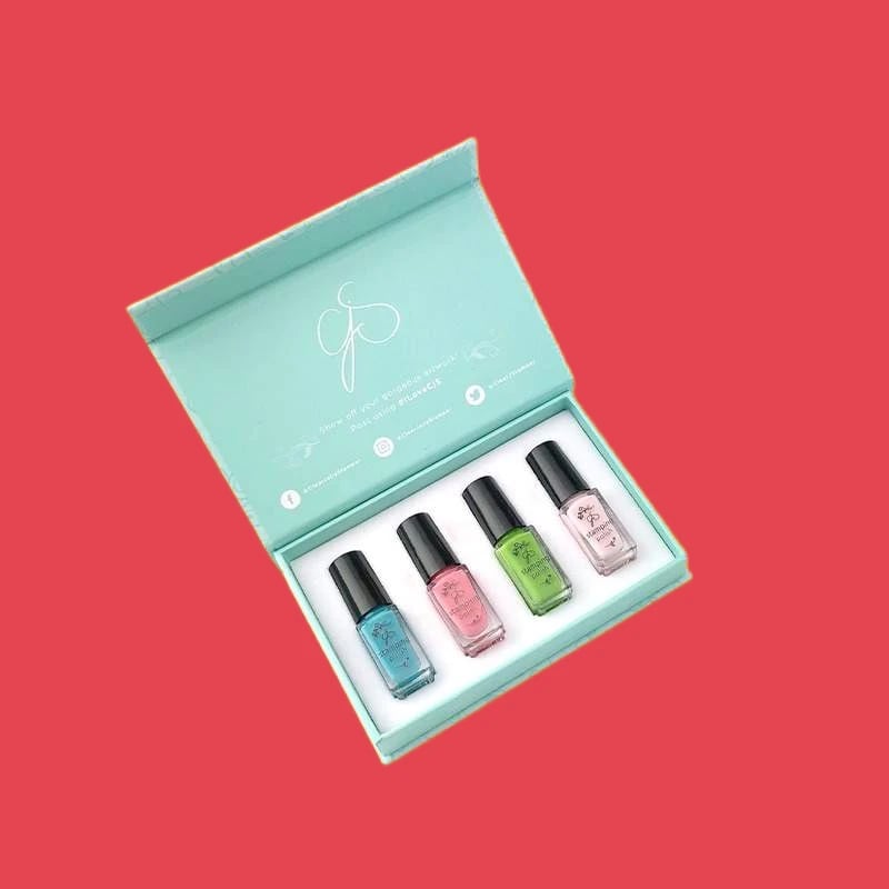 Custom Colored Nail Polish Boxes