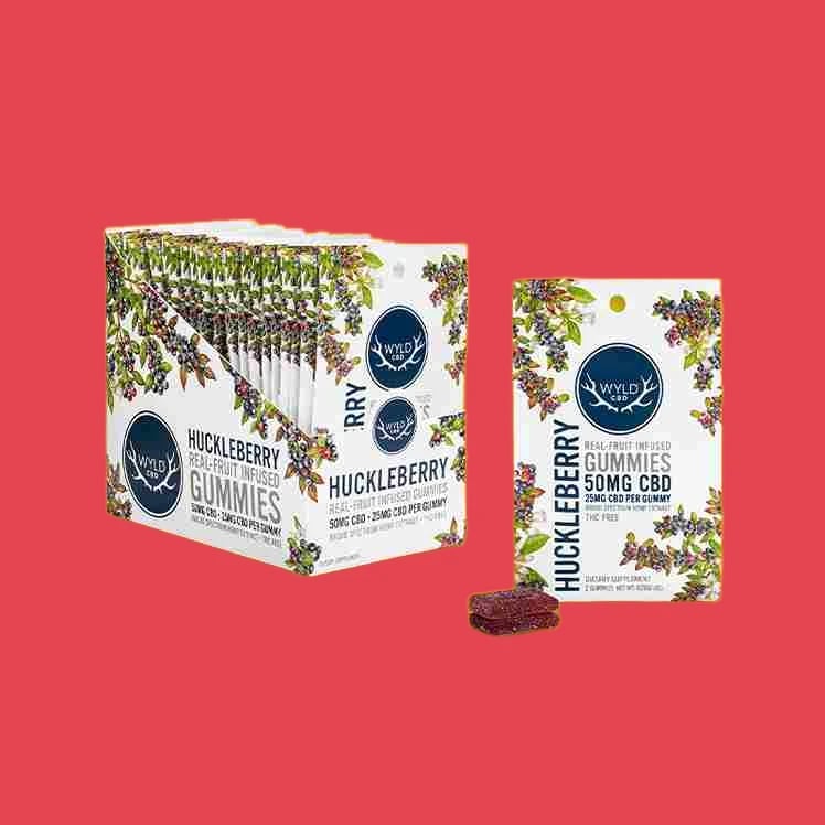 Custom CBD Gummies Boxes