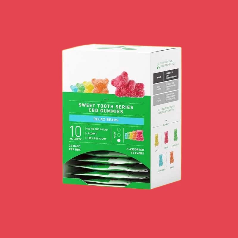 Custom CBD Gummies Dispenser Boxes