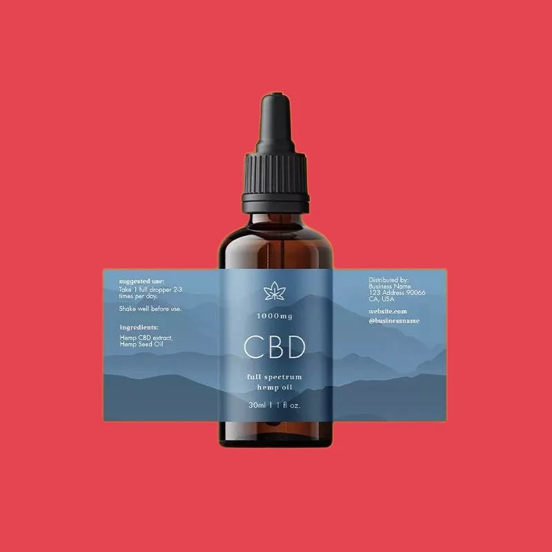 Custom CBD Labels