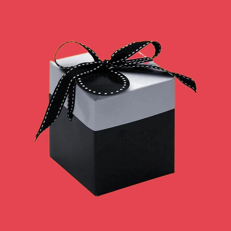 Custom Aqua Popup Gift Boxes