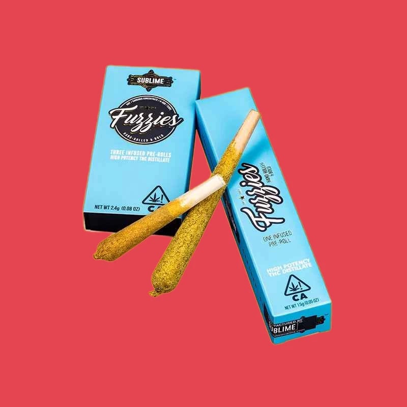 Custom Reverse Tuck Pre Rolls Joints Packaging