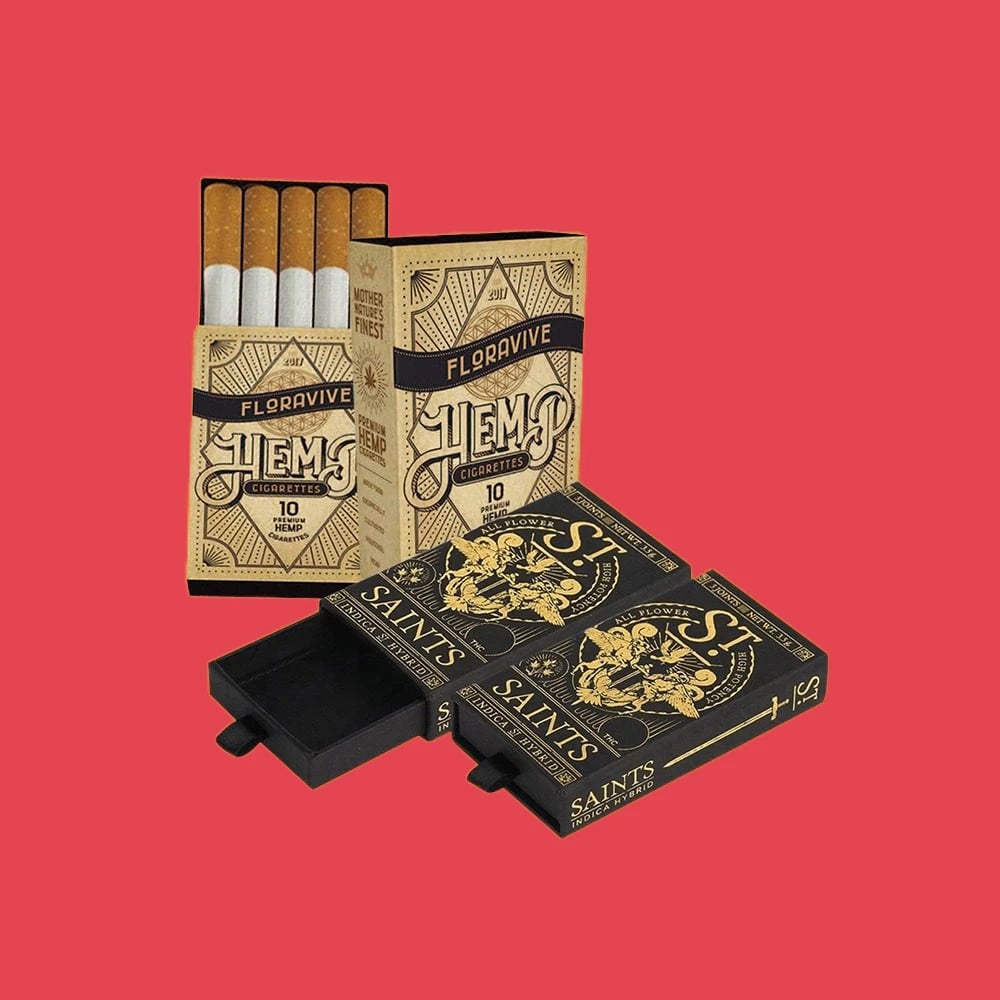 Custom Drawer Cigarette Boxes