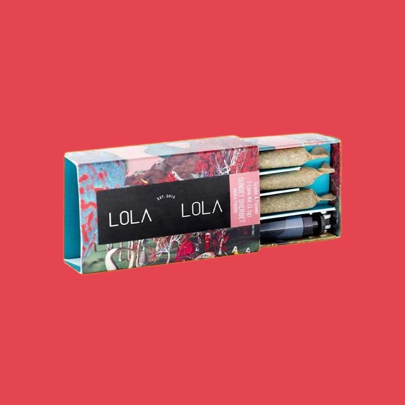 Custom Unique Shaped Pre Rolls Joints Packaging