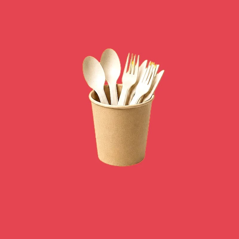 Custom Sugarcane Cutlery